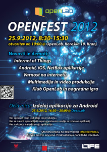 OpenFest (Dan odprtih vrat v OpenLabu) OpenFest (Dan odprtih vrat v OpenLabu)